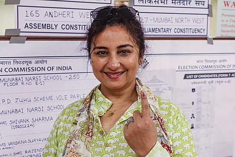 Divya Dutta votes for 5th phase