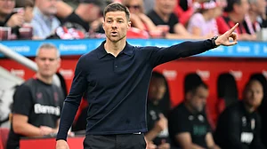 Bayer Leverkusen manager, Xabi Alonso