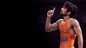 File/United World Wrestling : Aman Sehrawat, Sujeet Win Gold At Senior National Wrestling Championships In Ahmedabad