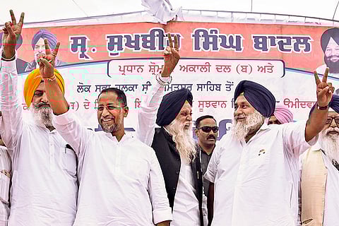 Sukhbir Badal campaigns for LS polls
