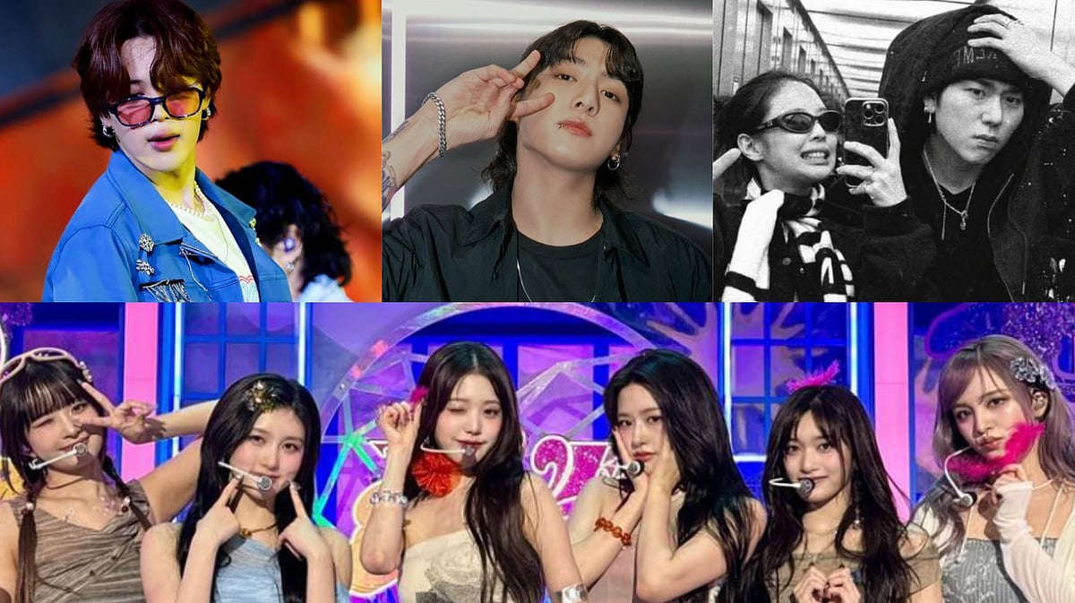 Instagram : Jimin, Jung Kook, Jennie-Zico, IVE