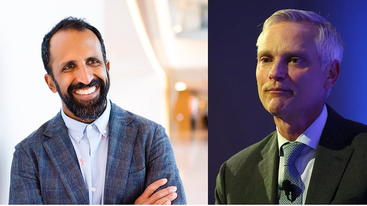 Vasu Raja (L) and Robert Isom (R) - American Ailrines/Getty images