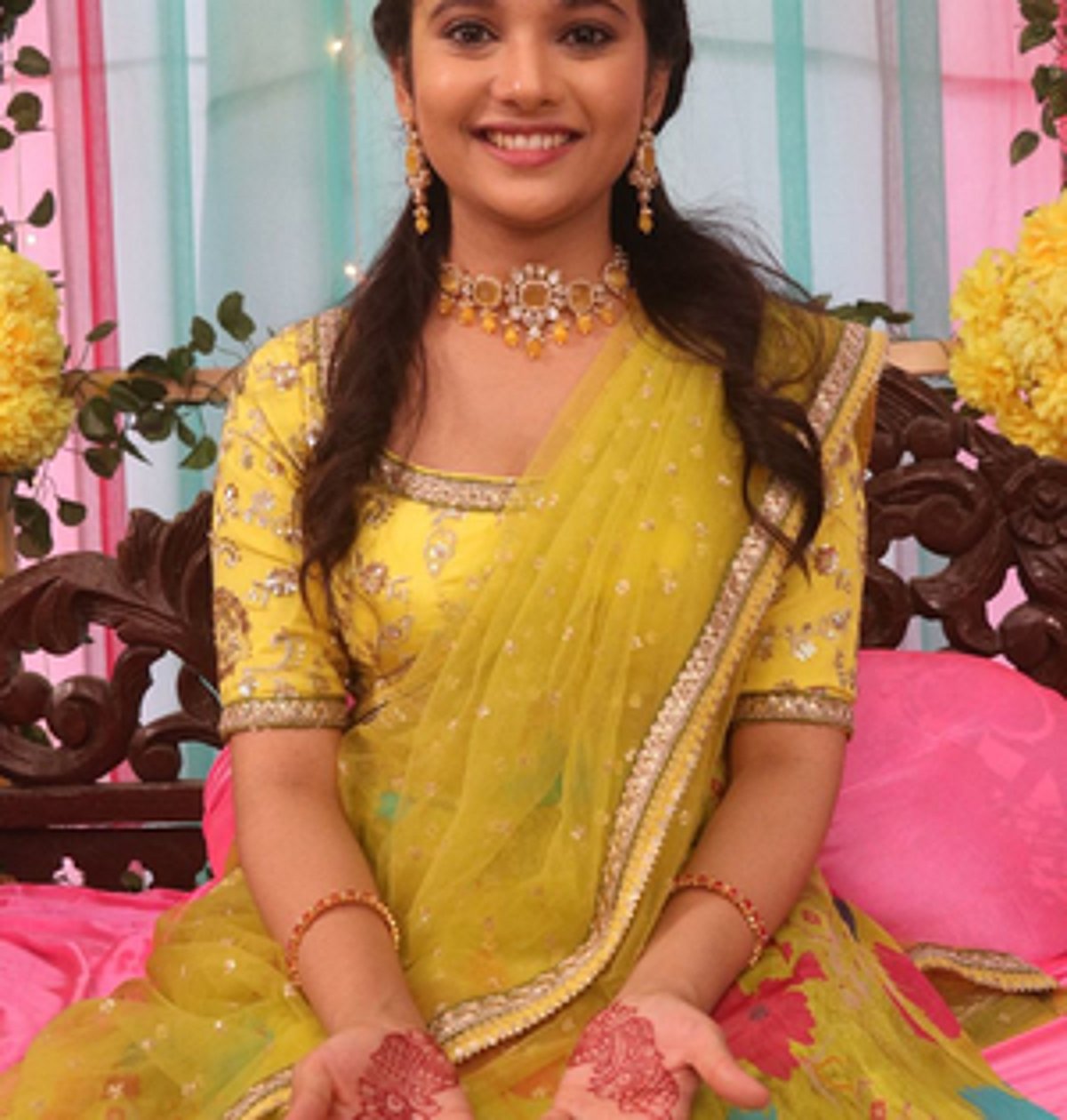 How Sanika Amit Embraced Traditional Bridal Beauty Rituals For ‘Mangal ...