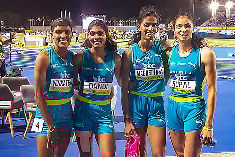 Women's 4x400m relay team qualify for Paris Olympics