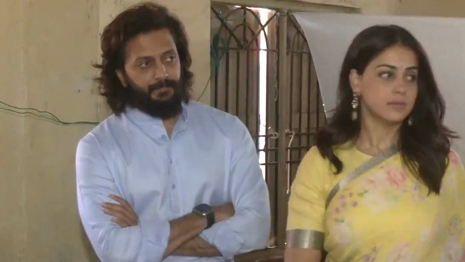 ANI : Riteish Deshmukh and Genelia D'souza