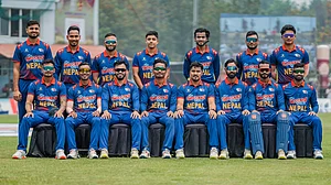 X/CricketNEP : File photo of the Nepal cricket team.
