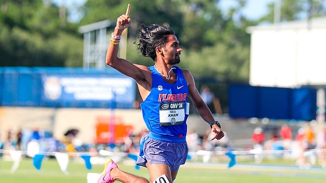 Parvej Khan Wins Gold Medal At SEC Championships In Men's 1500m Race