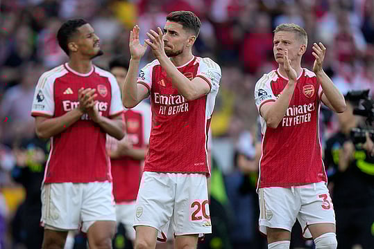 EPL: Arsenal Win Match Against Everton, But Lose Title Race To Manchester City - In Pics