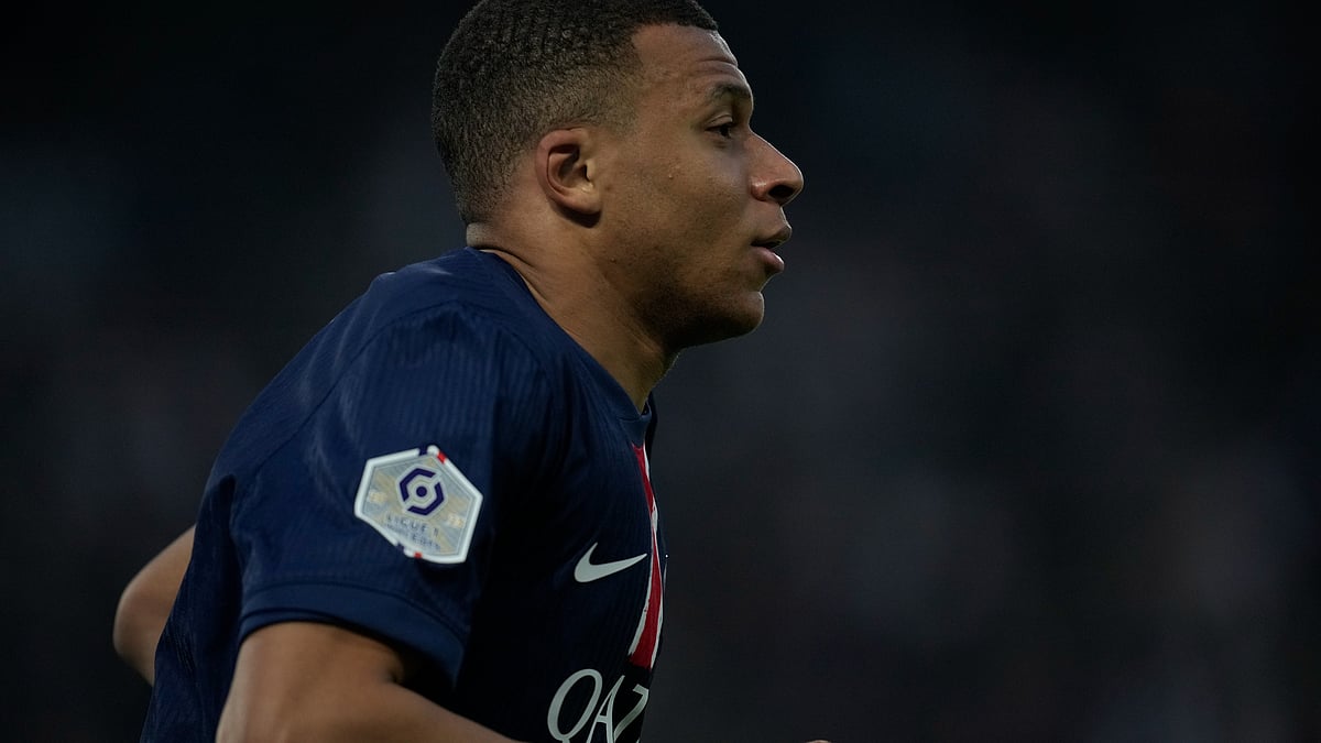 Kylian Mbappe has been left out ahead of the final league game of the season.  - AP