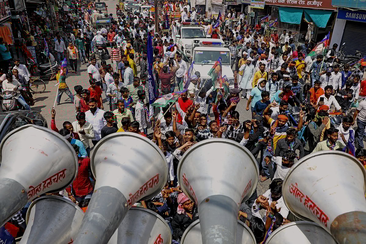 Election campaigning in Bihar - Suresh K Pandey/Outlook