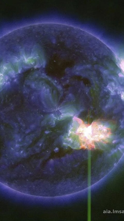 Image Captured By NASA Shows Solar Flare