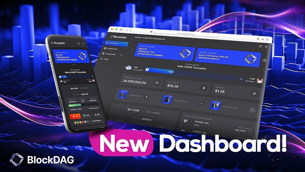 BlockDAG's Dashboard