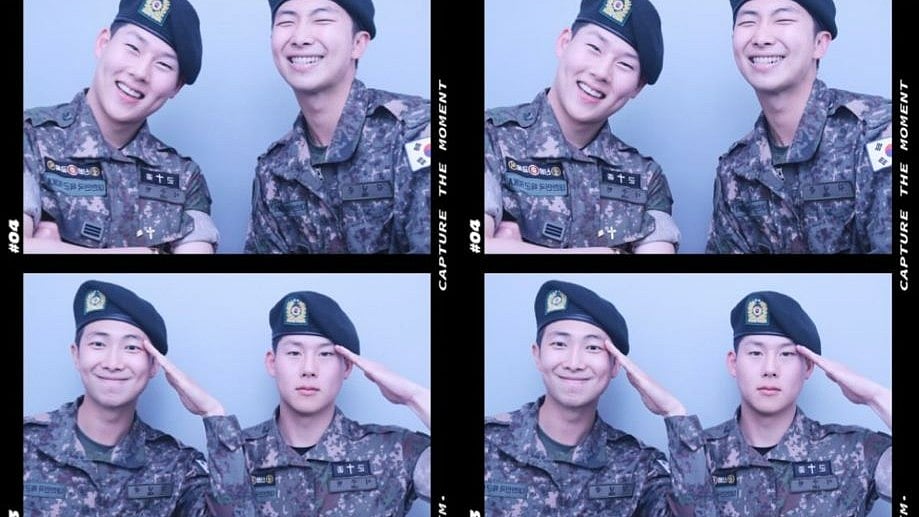 Instagram : BTS' RM and MONSTA X's Joohoney