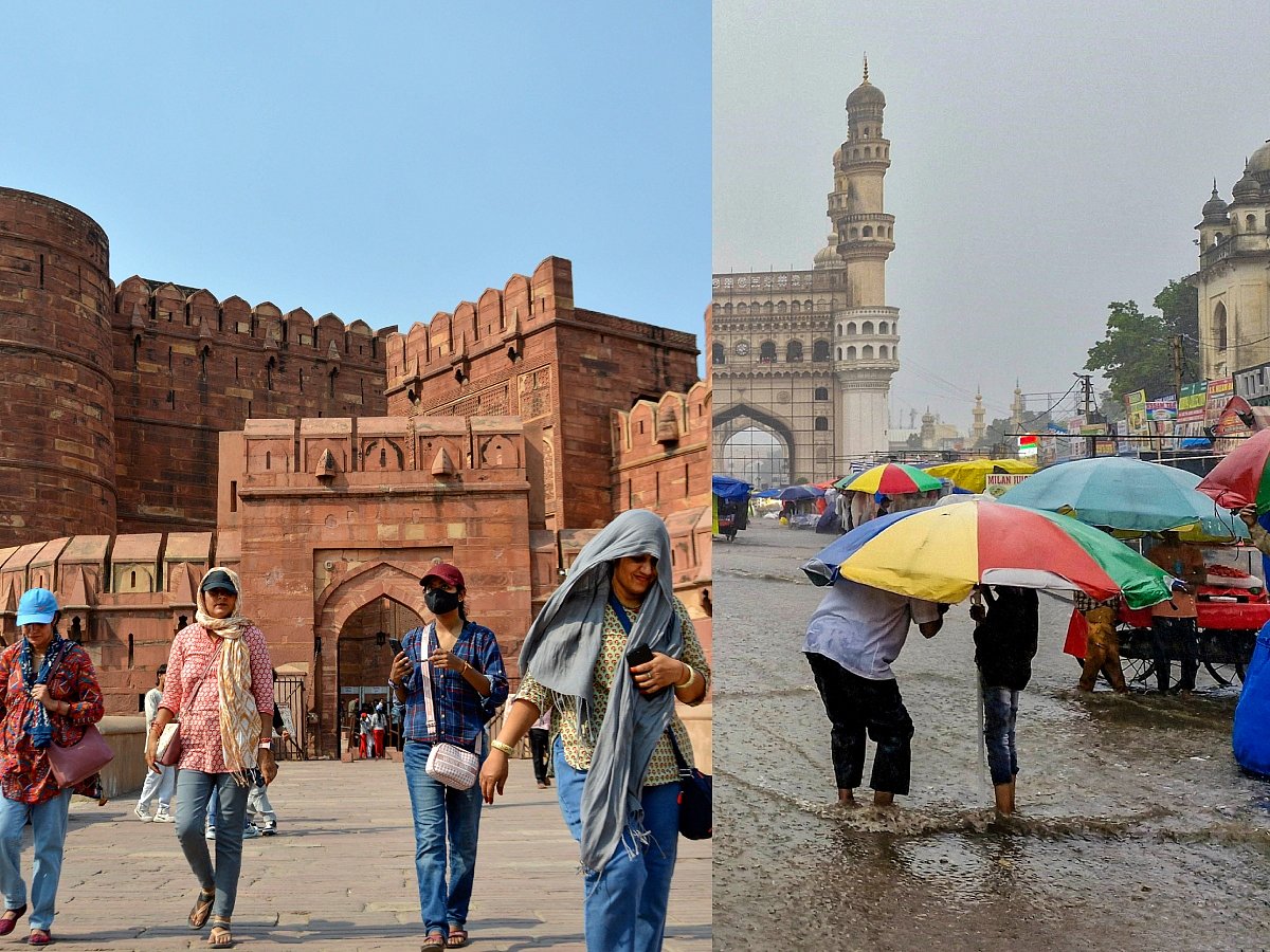 PTI : Several parts of the nation are expected to witness rainfall and heatwave conditions during the week. 