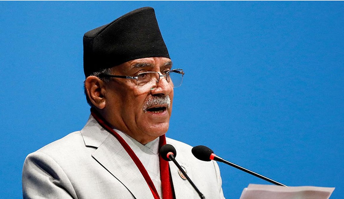 Reuters  : Nepal PM Prachanda |