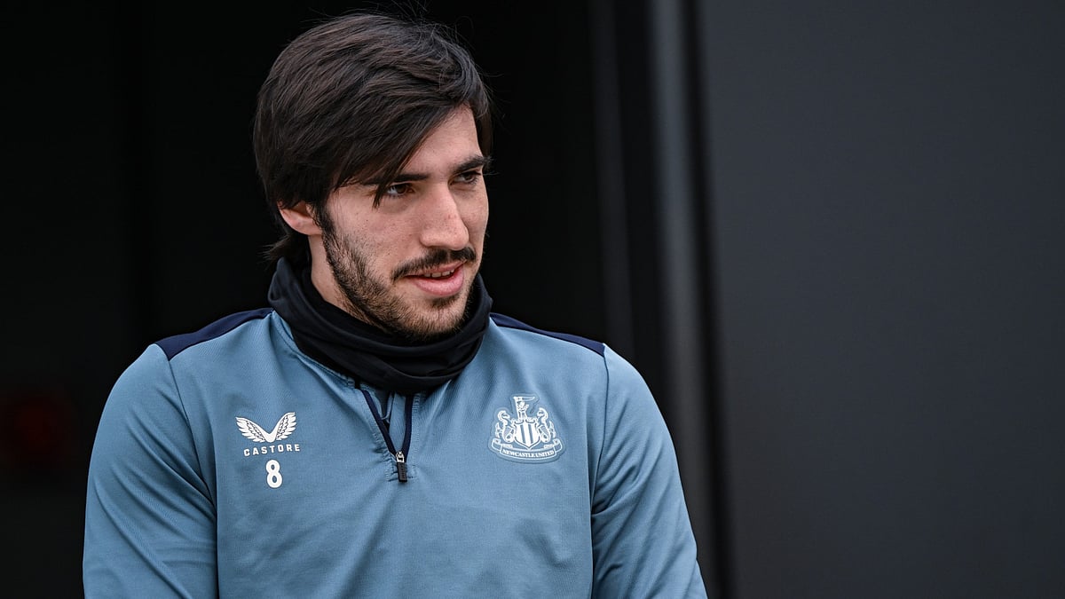 Sandro Tonali has been able to train with his team-mates while banned - null
