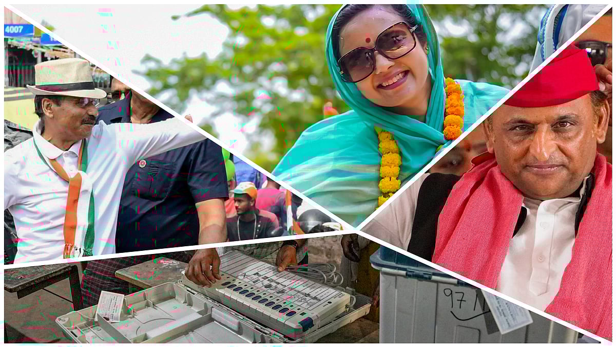 In Phase 4 of Lok Sabha polls, big political leaders like Mahua Moitra, Akhilesh Yadav and Adhir Ranjan Chowdhury were among the contenders - PTI photos