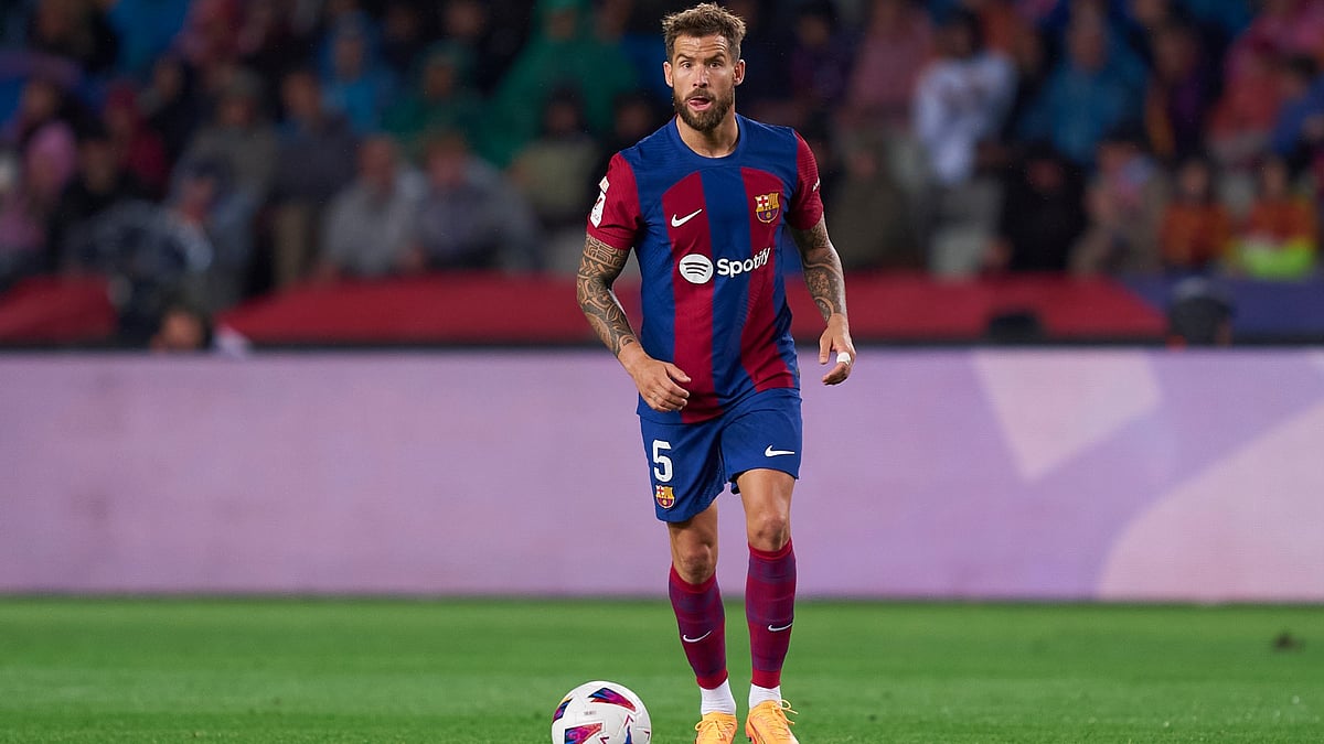 Inigo Martinez in action against his former club Real Sociedad