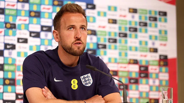 A defiant Harry Kane wants support rather than scrutiny for England at Euro 2024. - null