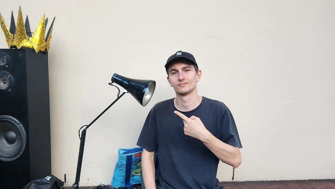 @thetrashlawyer : Urbano's finds often come from free rubbish pick-up services provided by local councils. 