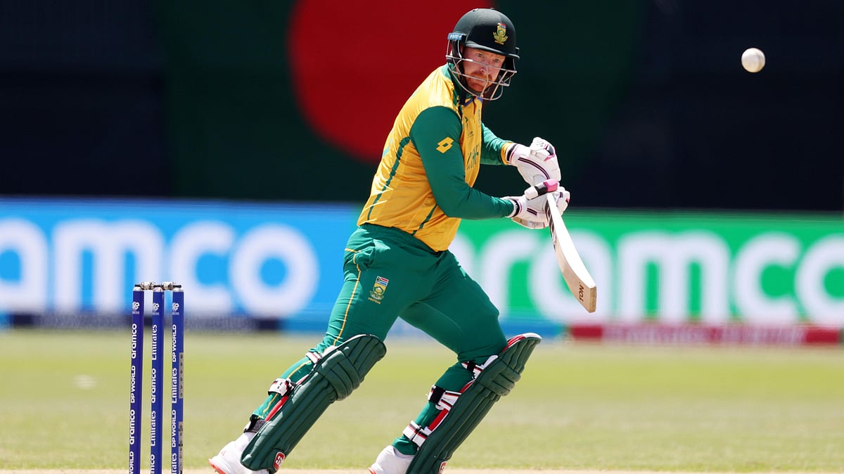 T20WorldCup/X : Heinrich Klaasen scored 46 runs which were very crucial for his team against Bangladesh. 