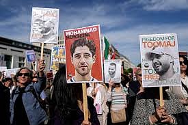 AP : Iranian rapper Toomaj Salehi |