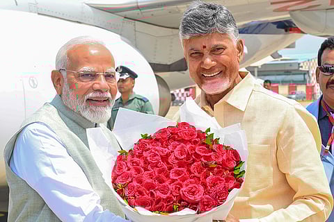 Swearing-in ceremony of Nara Chandrababu Naidu