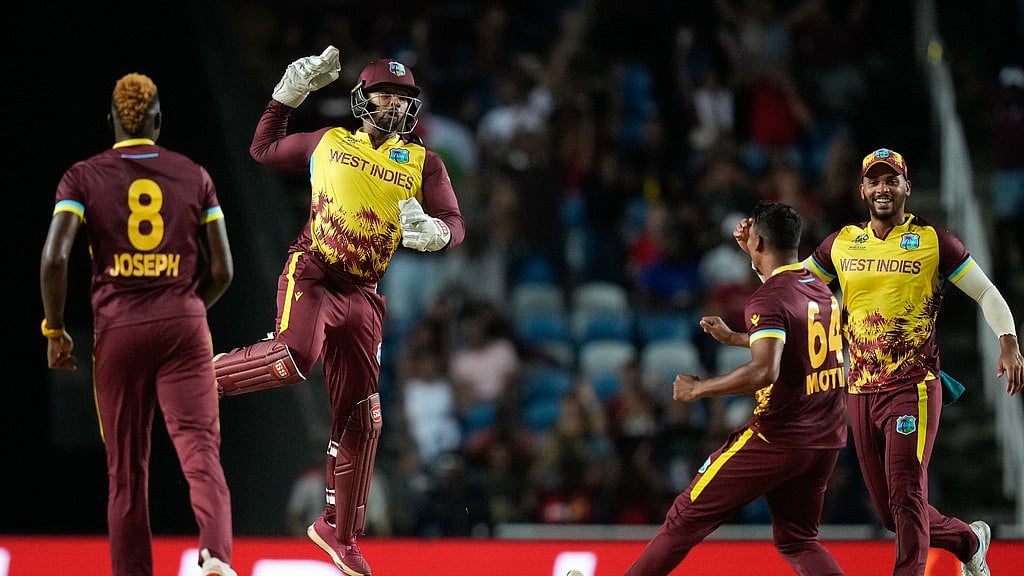 Photo: AP/Ramon Espinosa : West Indies are eyeing their third T20 World Cup title, as are England. 