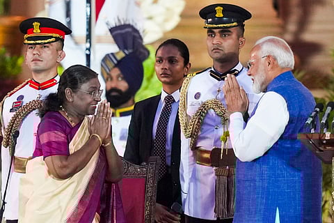 New NDA Govt Oath Ceremony |
