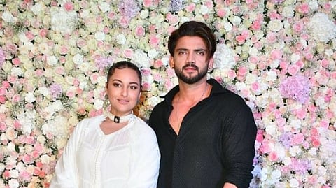 Sonakshi Sinha with Zaheer Iqbal