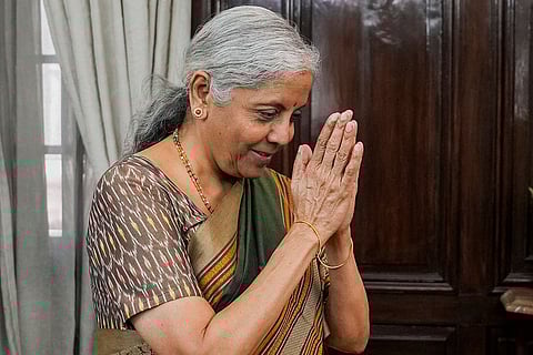 Sitharaman assumes charge as Finance Minister