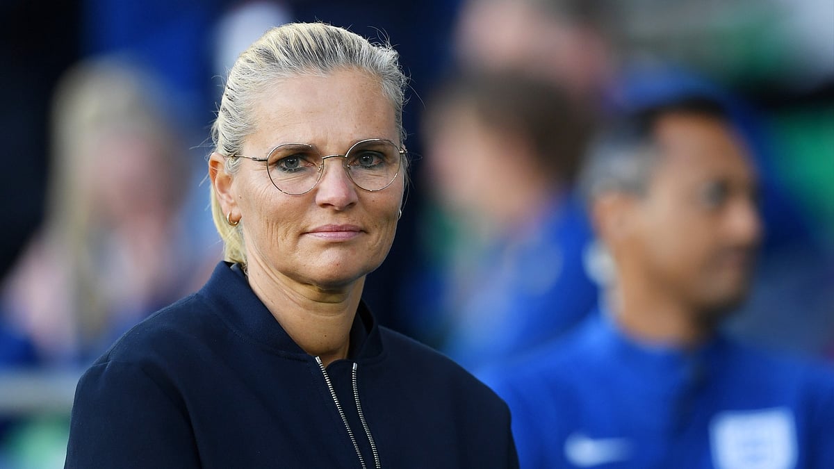 England manager, Sarina Wiegman - null