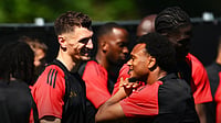 Mexico Vs Belgium LIVE Score, International Friendly: El Tri Face Red Devils In World Cup Warm-up Photo: X/ @BelRedDevils : Belgium national football team players during the practice session ahead of the match against Ukraine in UEAF Euro 2024.