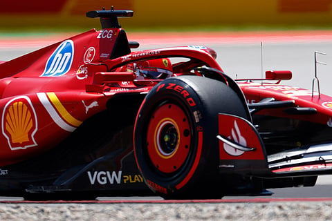 Ferrari driver Charles Leclerc of Monaco