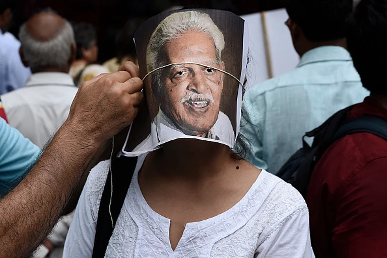 A poet, teacher, activist and writer, Varavara Rao was arrested in 2018 under the UAPA - Representative Image/Getty Images