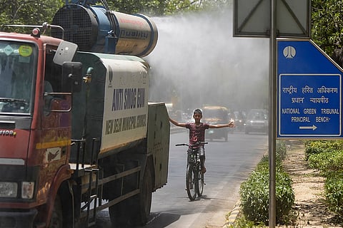 Water uses to cope with heatwaves New Delhi
