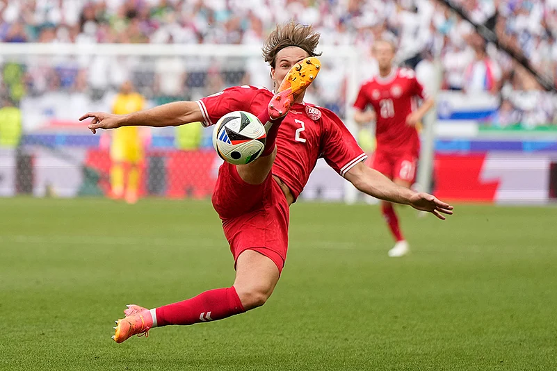 Euro 2024 Soccer Slovenia Denmark photos_5