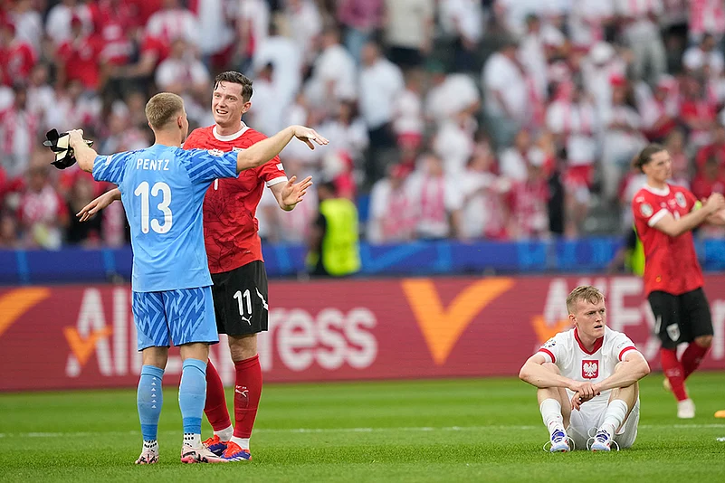 Euro 2024 Soccer Poland vs Austria Photo_2