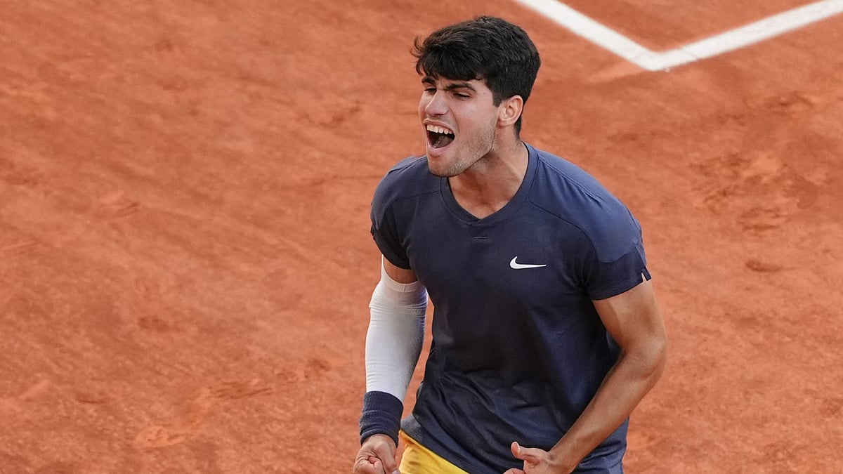 Carlos Alcaraz downed Alexander Zverev in Paris.