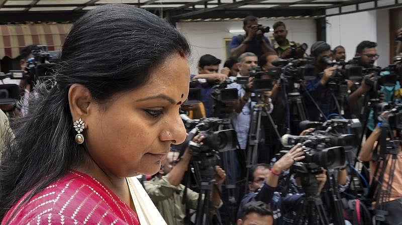PTI : BRS leader K Kavitha |