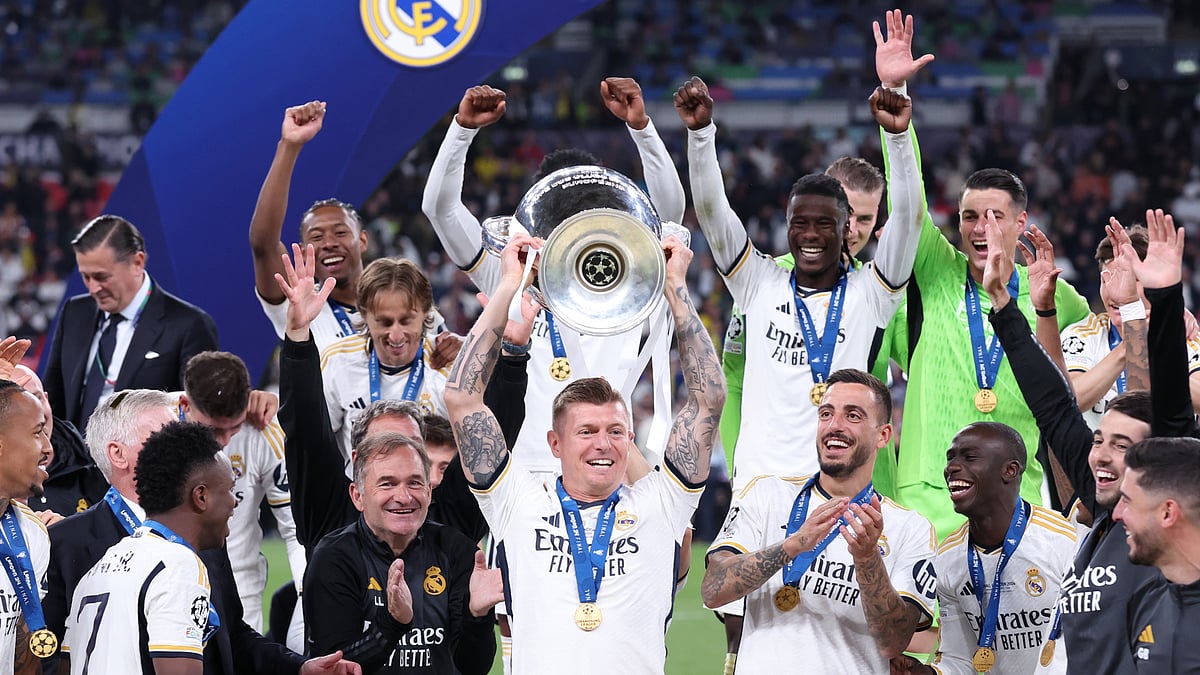 Toni Kroos became a six-time Champions League winner on Saturday.