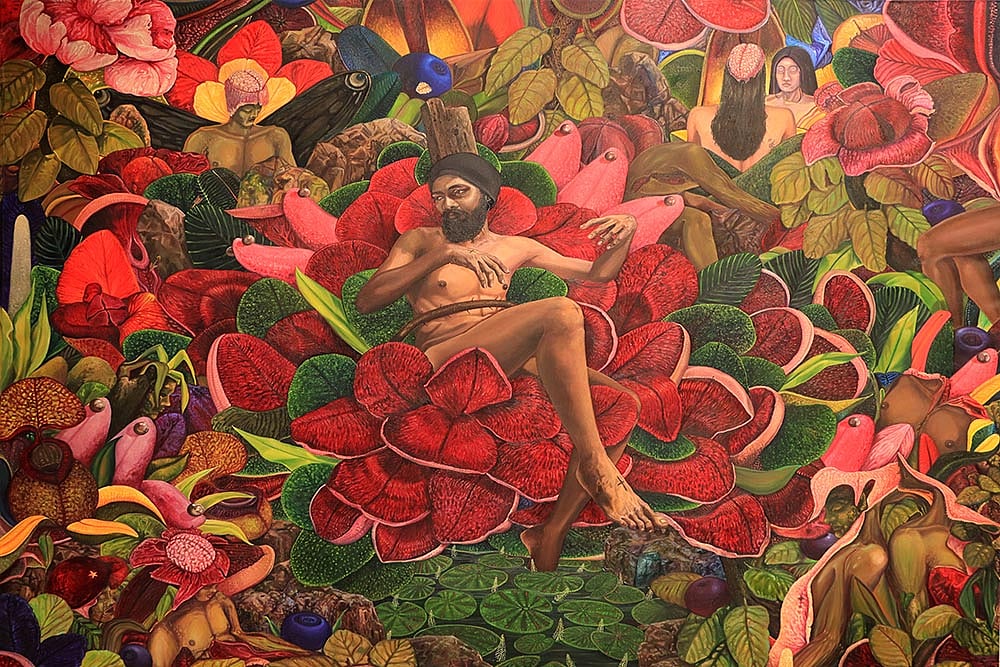 Intangible World of a Stranger - II by Tito Stanley SJ; Image courtesy of Anant Art