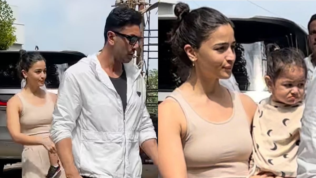 Instagram : Alia Bhatt-Ranbir Kapoor with their daughter Raha