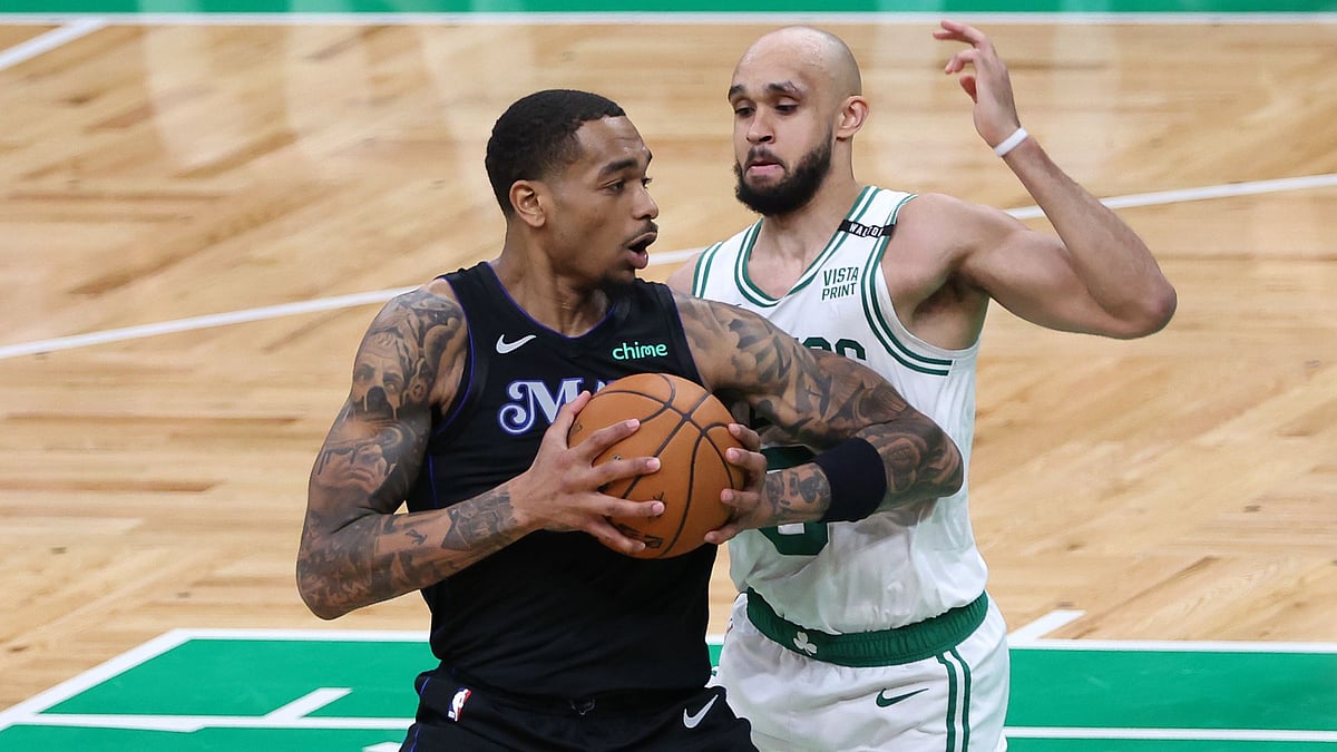 Washington in action during Game 1.