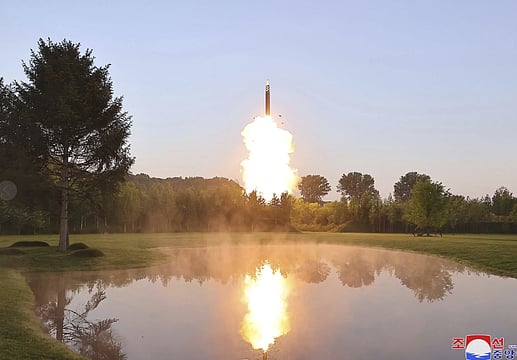 North Korea Says It Tested A New Multiwarhead Missile. South Korea Says It's Covering Up A Failure