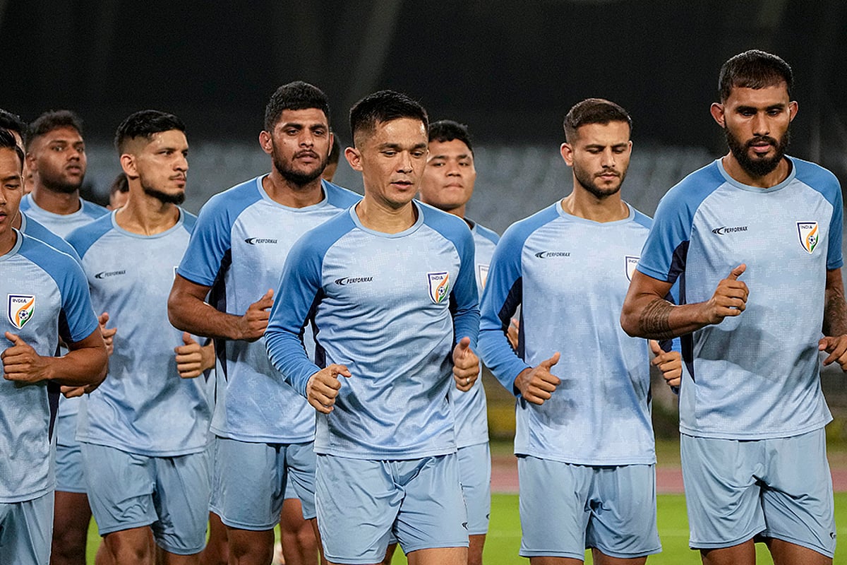 Indian football team captain Sunil Chhetri Photo_1