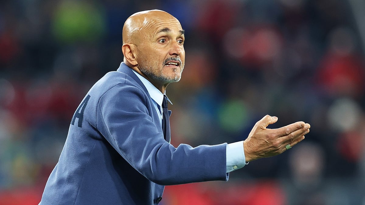 Italy head coach, Luciano Spalletti - null