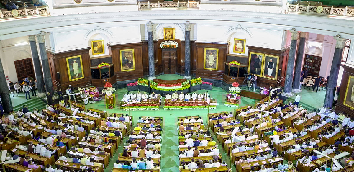 PTI : The NDA meeting took place on Friday to formally elect PM-elect Narendra Modi as the leader of the alliance for him to be able to take oath as Prime Minister on June 9 for the third straight term.

