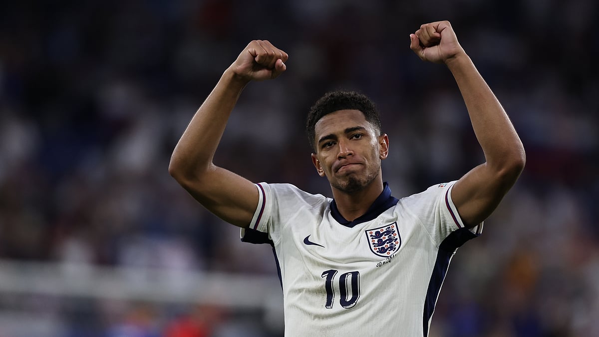 Jude Bellingham proved England's hero on Sunday in Germany. - null