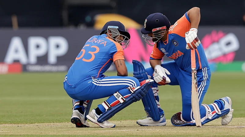 Indias Rishabh Pant and Surya Kumar Yadav in T20 World Cup 2024